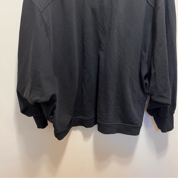 Sweaty Betty Oversized Cora Organic Cotton Black Cardigan Size Medium - Picture 11 of 15